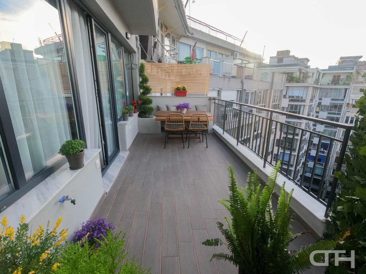 Luxury 80M2 Apartment With Balcony Downtown Thessaloniki Exterior photo