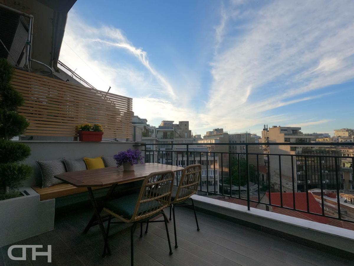Luxury 80M2 Apartment With Balcony Downtown Thessaloniki Exterior photo
